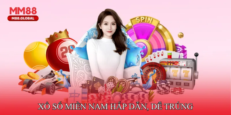 Xổ số miền Nam hấp dẫn, dễ trúng